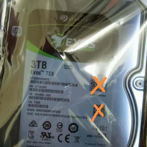 议价希捷银河EXOS 7E8系列机械硬盘3TB议价