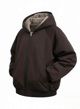 GBOY studio亿万少年mystyle男装座山雕物空宋松两面穿仿兔毛外套