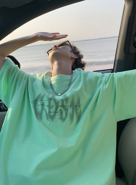 GBOY studio方少潮牌男装白糖玫瑰Anniehall纯棉文艺情侣短袖T恤