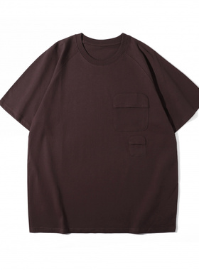 GBOY studio短袖悟空有货白糖玫瑰男装亿万少年goodboy纯色T恤衫