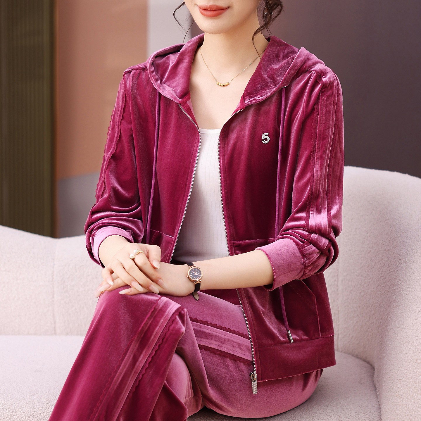 迈耐克斯运动套装女2026新款休闲运动套装