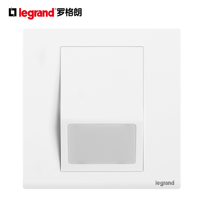 TCL罗格朗地脚灯朗淳小夜灯嵌入式开关控制壁脚灯夜灯86型嵌装