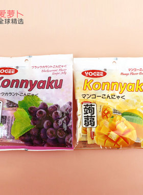 Yogee黑加仑味芒果味果冻98g