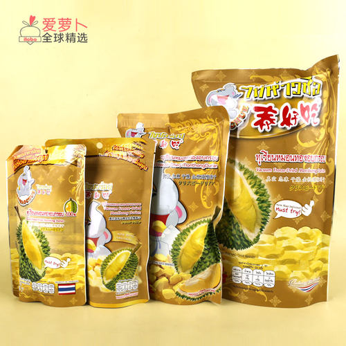 泰好吃系列的榴莲干芒果干椰子