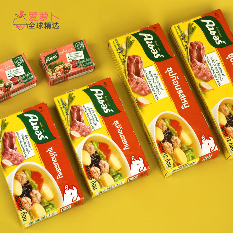 泰国Knorr家乐寿喜烧火锅汤底块猪肉浓汤粒泰式辣吧炒饭调料包,粮油调味/速食/干货/烘焙,火锅调料,淘宝优惠券,粉丝福利购,淘宝优惠卷