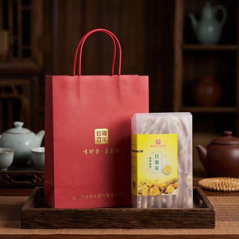 深圳老字号清热去火助眠甘菊茶安徽毫洲养肝养胃健康茶护胃养生茶