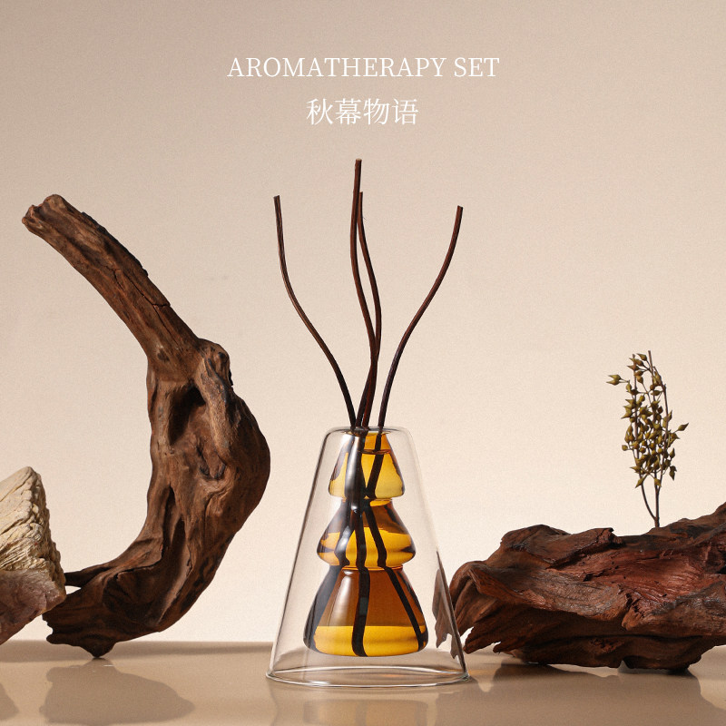 无火香薰瓶子精油藤条香氛家用卧室内小众高级感扩香器皿空瓶摆件,洗护清洁剂/卫生巾/纸/香薰,香薰香料,淘宝优惠券,粉丝福利购,淘宝优惠卷