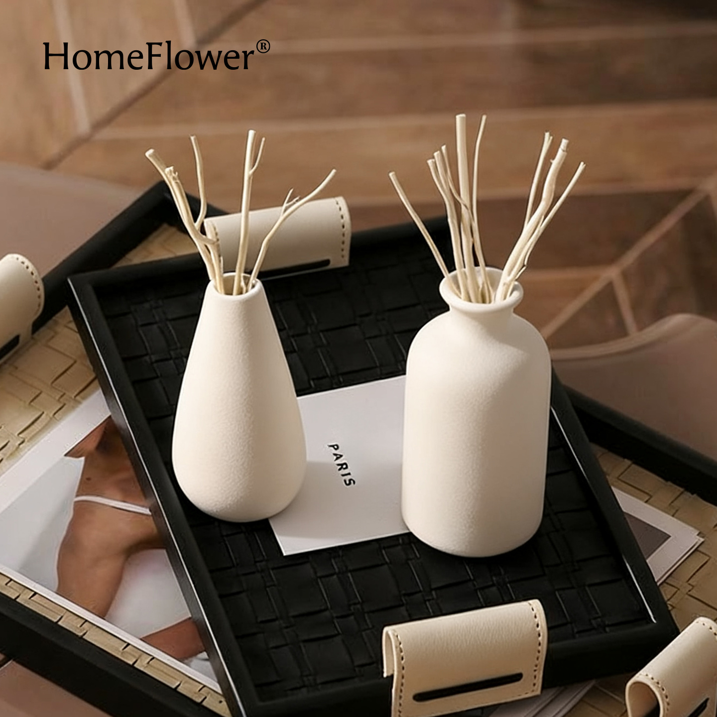 陶瓷香薰空瓶香氛摆件