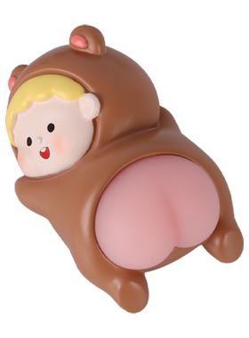 屁屁君办公室小摆件解压桌面装饰