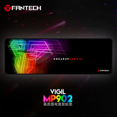 Fantech（梵特科） 电竞游戏专用鼠标垫 顺滑精准定位大中小号