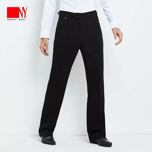 ny纳艺摩登舞裤男宽松练功舞蹈裤