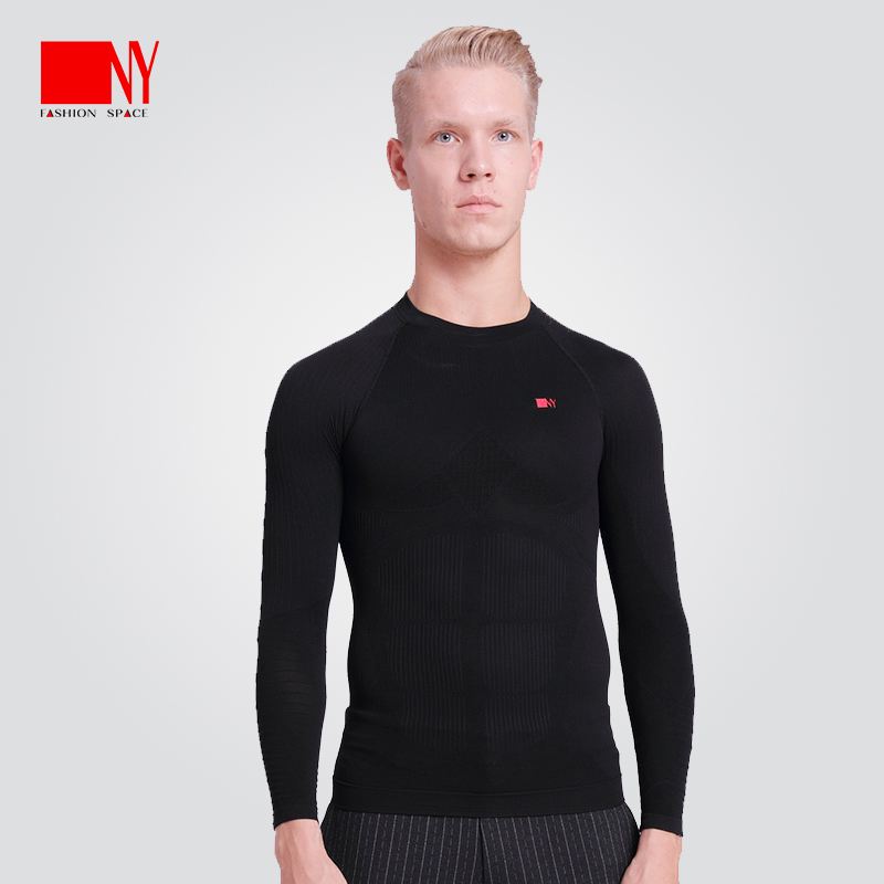 NY Latin Dancing clothes seamless Long sleeve Elastic force function pressure man Ballroom jacket Training clothesin the Sports/Yoga/Fitness/Fans supplies , Dance/Aerobics/Gymnastics , Ballroom , Modern dance tops  category - from Buy2taobao.com to provide professional Taobao agent buy service