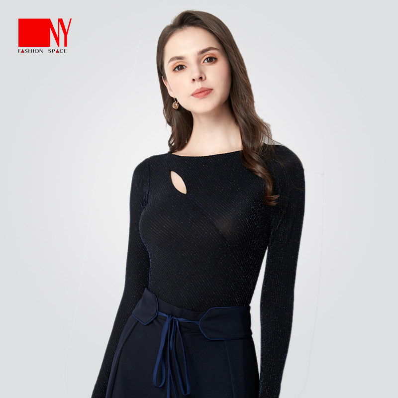 纳艺摩登舞服女上衣拉丁舞练功服