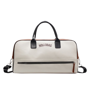 复古旅行包女手提皮包轻便大容量行李袋短途小登机包男健身包防水