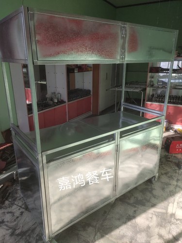 折叠摆摊小推车卤菜夜市熟食地摊车移动商用摆摊小吃车多功能餐车