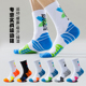 专业篮球袜秋春毛巾底大童防臭中筒袜实战青少年初中生羽毛球袜男
