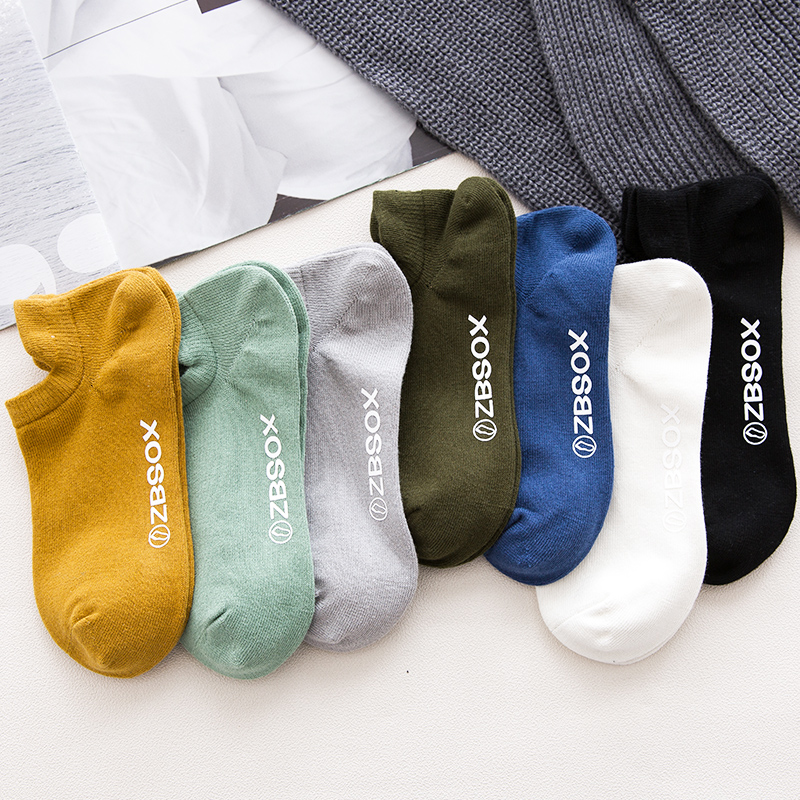 袜子男潮流春夏日系透气低帮短袜