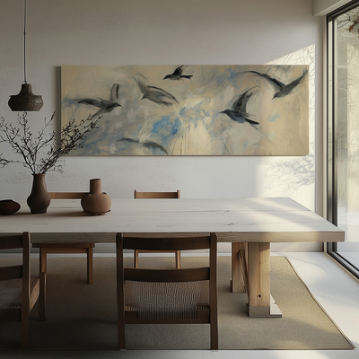 Jellypaint新中式飞鸟装饰画