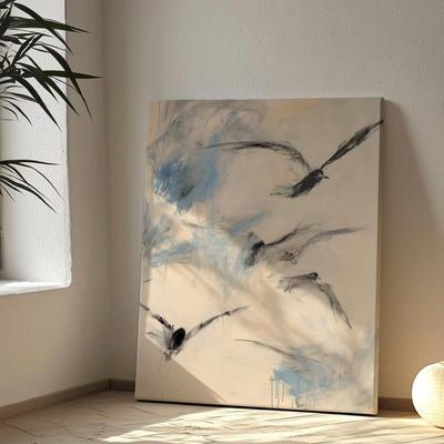 Jellypaint新中式飞鸟装饰画