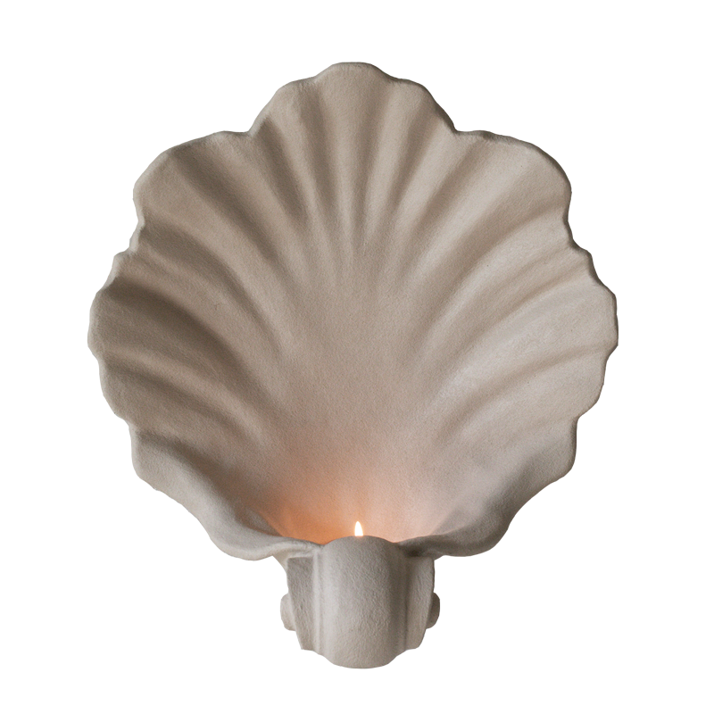 Jellypaint原創(chuàng)《流光貝影》| 法式中古香薰燭臺小眾創(chuàng)意手工壁飾