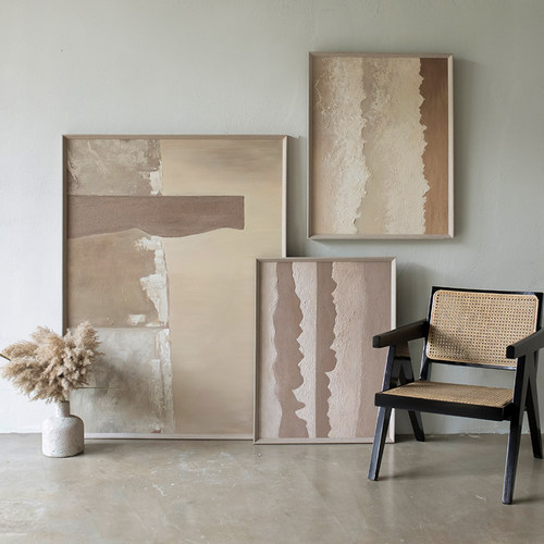 原创风wabisabi后现代大幅挂画