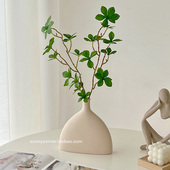 ins风仿真马醉木植物室内客厅装 饰仿真花吊钟树枝假绿植花瓶摆件