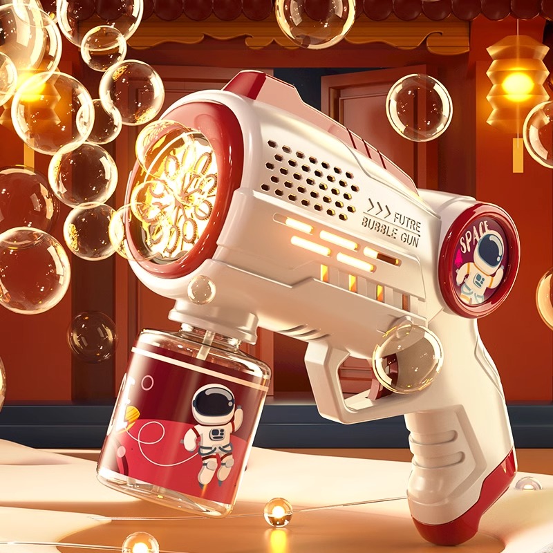 兒童吹泡泡機全自動加特林槍
