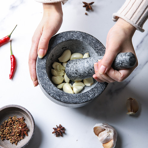 tinyhome复古大理石研磨器手动