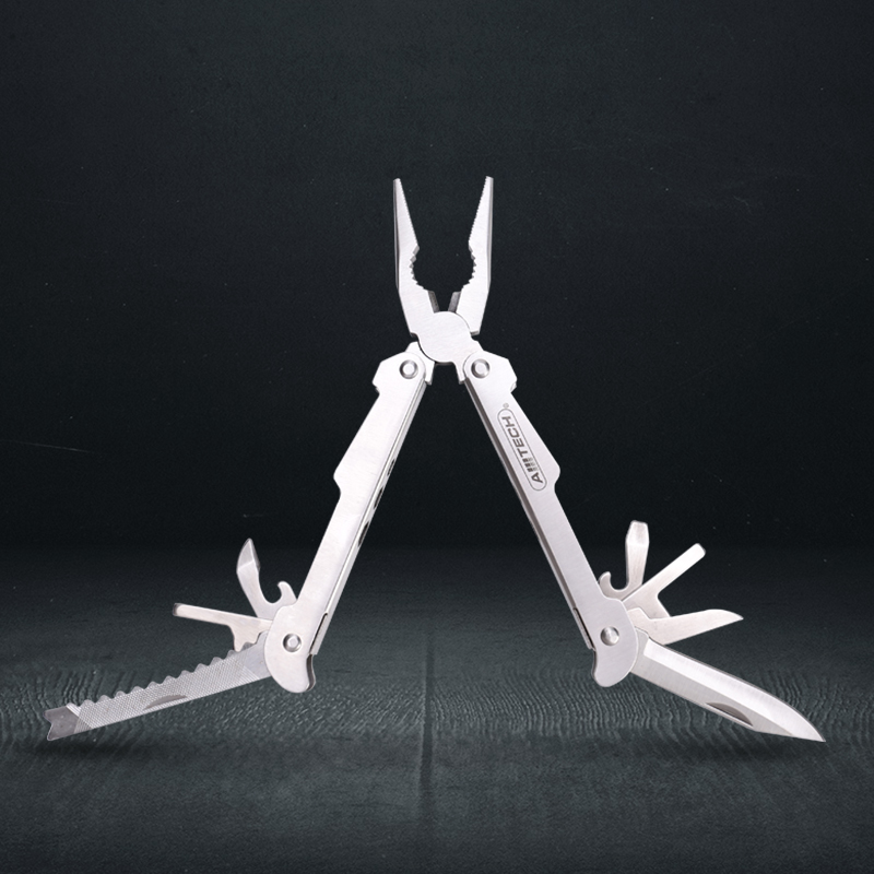 powerland尖嘴钳多功能折叠钳套装6寸省力电工钢丝钳虎口钳手钳