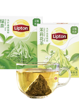 立顿乐活茉莉花茶绿茶乌龙茶茶包