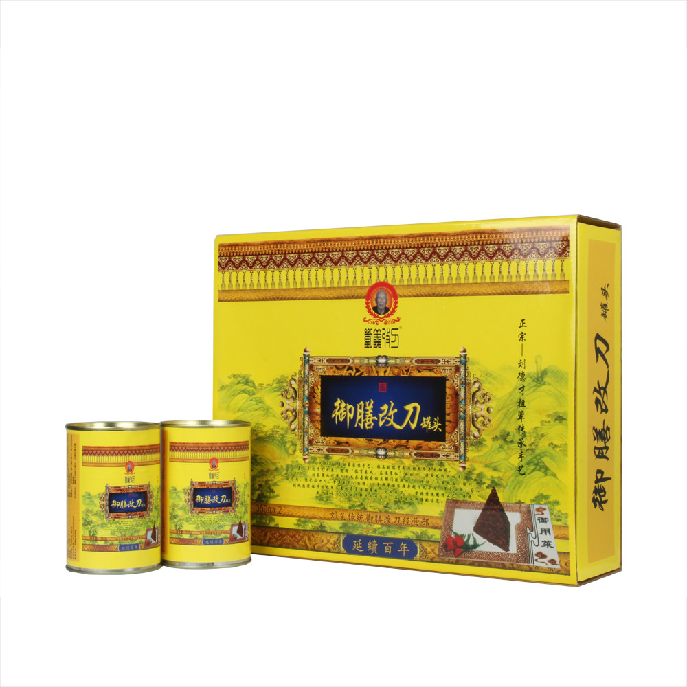 承德特产平泉改刀肉八沟御膳改刀肉宫廷御菜笋丝肉丝350gx2罐礼盒