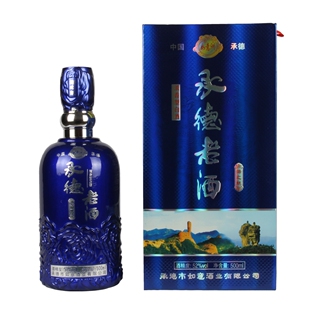 承德特产浓香型酒承德老酒如意洲海之魅酒 52度500mlX6瓶高度白酒