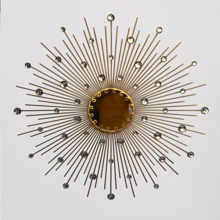 太阳镜水晶钻墙饰客厅玄关壁挂装饰挂饰壁饰包邮欧式铁艺墙面装饰|msdalam kategori Aksesori rumah, mural - dari Buy2taobao.com untuk memberikan perkhidmatan ejen Taobao profesional membeli