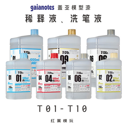 盖亚GAIA油性漆稀释液洗笔液模型
