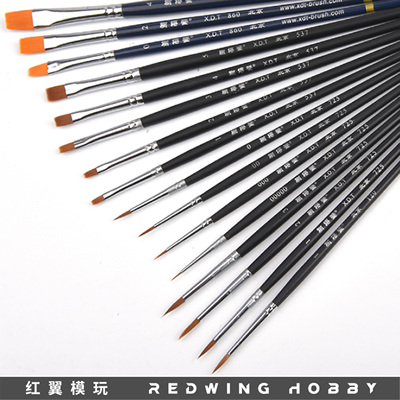 模型上色涂装面相笔尼龙毛