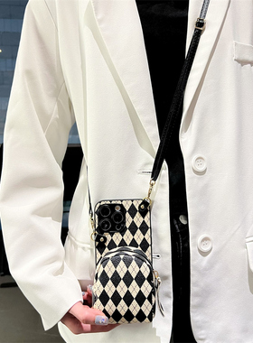 九科星适用于OPPOreno15pro手机套reno13/12se斜跨挂绳14pro+零钱包reno9pro轻奢reno8pro时尚7pro防摔4se背