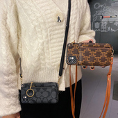 九科星适用于华为mate60pro手机壳40斜挎30可背带20挂绳10女款 p70art高档p50奢华p40零钱卡包p30lite防摔p10p