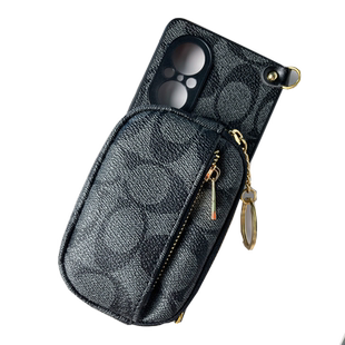 九科星适用华为mate70Pro手机壳Pura80斜挎绳mate60RS保时捷背带p40零钱卡包P30lite挂绳P20防摔mate80背包式