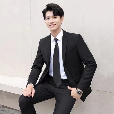 西服男士外套休闲职业正装