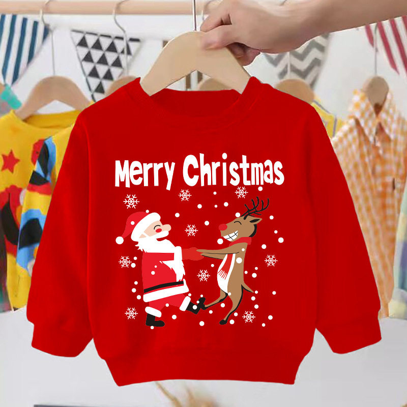 Christmas圣诞老人儿童卫衣