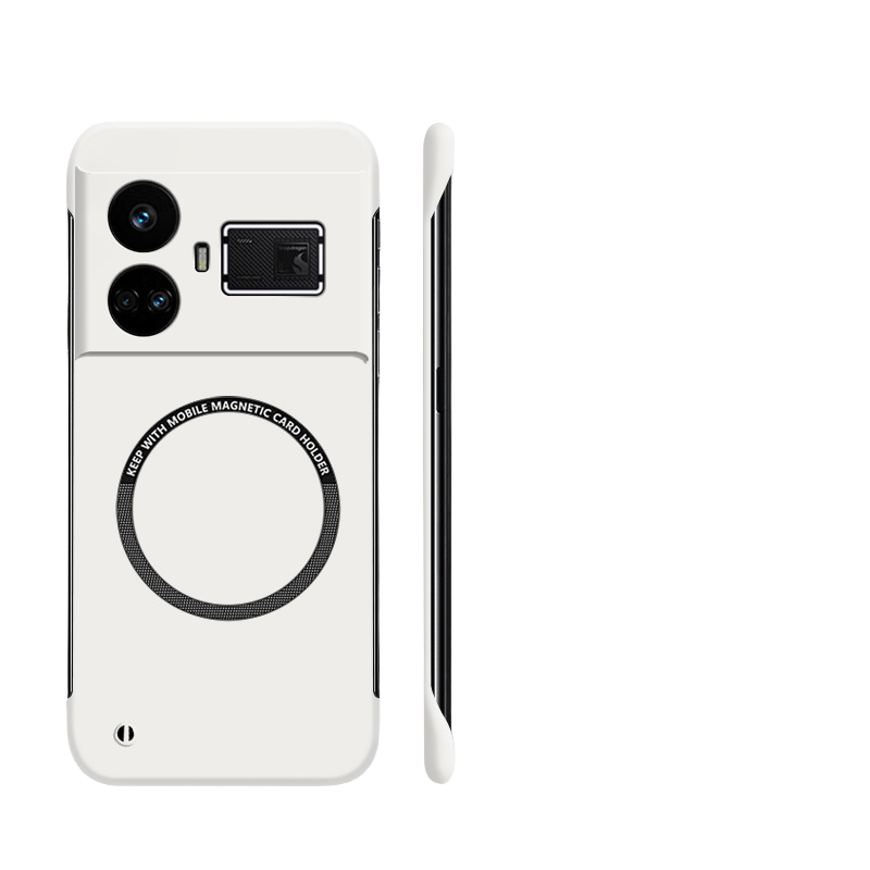 适用真我GT5手机壳realme新款GTNEO5磁吸无边框硬壳保护套防摔se简约超薄散热高级感轻薄男女防摔爆款外壳ins