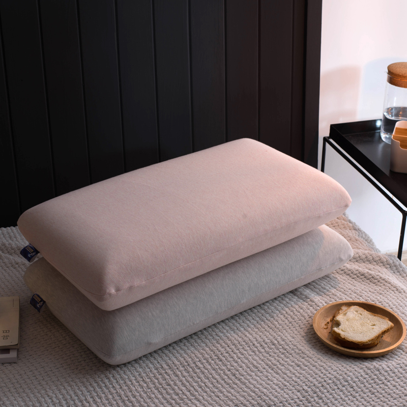 日式记忆棉枕头护颈椎枕慢回弹太空枕头家用单双人软枕芯一对装