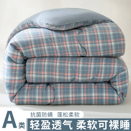 羽丝绒被子加厚保暖被芯学生宿舍