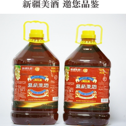 整箱4.6Lx4桶阿瓦提慕萨莱思整箱桶装新疆特产自酿甜型红葡萄酒