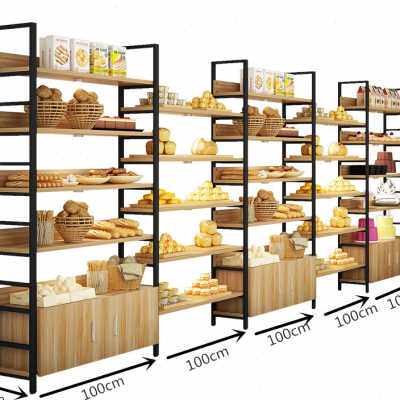 面包柜边柜面包展示柜货架展示架陈列架面包架子创意多层自由组o