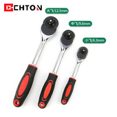 德国技术24齿抛光镀铬大飞中飞小飞双向快脱修车工具快速棘轮扳手