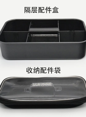 URADE路亚箱收纳包钓鱼装备海钓箱EVA鱼桶方盒亮片硬饵铁板收纳盒