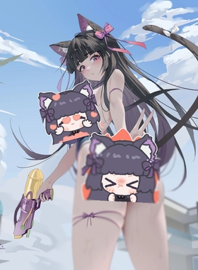 Yuuki summer 夏日限定中性细面鼠标垫