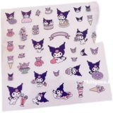 Милые наклейки, наклейка, маленькая прозрачная коробка для хранения