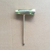 套筒扳手 油锯一字焊接套筒 草机十字一字套筒油锯火花塞扳手